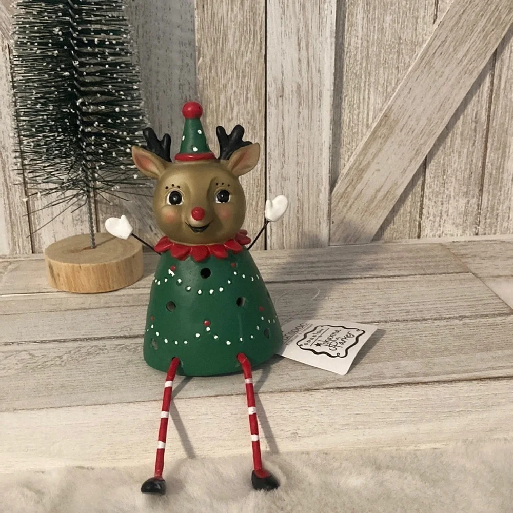 Johanna Parker Reindeer Shelf Sitter